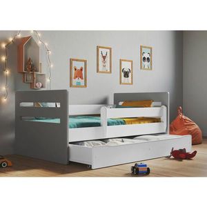 MID.YOU POSTEĽ PRE DETI A MLÁDEŽ 80/180 cm, sivá, biela vyobraziť