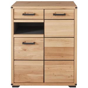 Linea Natura SKRINKA NA TOPÁNKY, grafitová, dub artisan, divoký dub, 85, 1/107/40, 5 cm vyobraziť