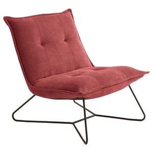 MID.YOU KRESLO, kov, textil, bobuľová vyobraziť