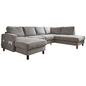 MID.YOU SEDACIA SÚPRAVA, textil, sivá vyobraziť