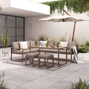 Ambia Garden JEDÁLENSKÁ TERASOVÁ SÚPRAVA kov, plast vyobraziť