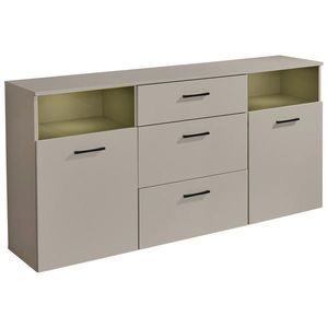 MID.YOU ŠIROKÁ KOMODA, kašmírová, 180/86/38 cm vyobraziť