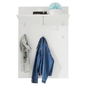 Xora VEŠIAKOVÝ PANEL, biela, 80/118/30 cm vyobraziť