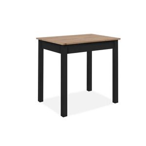 MID.YOU JEDÁLENSKÝ STÔL, čierna, dub artisan, 110/67/76 cm vyobraziť