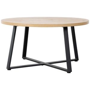 Boxxx KONFERENČNÝ STOLÍK, čierna, dub artisan, kov, kompozitné drevo, 80/80/42 cm vyobraziť