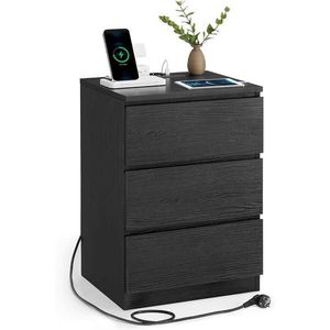 MID.YOU NOČNÁ SKRINKA, čierna, 40, 1/59, 1/35, 1 cm vyobraziť