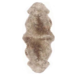 OVČIA KOŽUŠINA, 60/180 cm, platinová vyobraziť