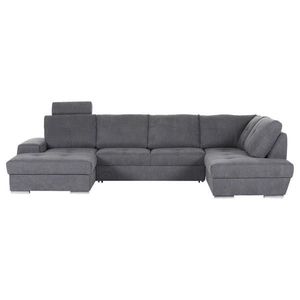 Hom`in SEDACIA SÚPRAVA, textil, tmavosivá vyobraziť