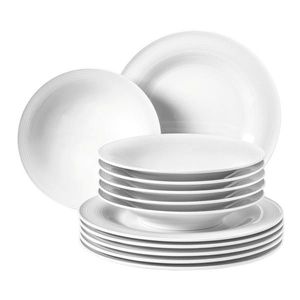 Seltmann Weiden JEDÁLENSKÝ SERVIS Beat weiß uni 12-dielne vyobraziť