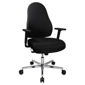 Dieter Knoll OTOČNÁ STOLIČKA, tkaná textília, čierna vyobraziť