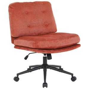 MID.YOU OTOČNÁ STOLIČKA, mikrovlákno, červená vyobraziť