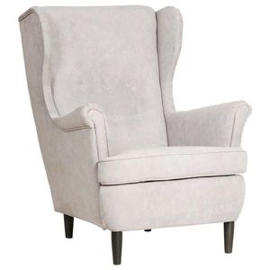 Niels Andersson KRESLO UŠIAK, drevo, textil, kartón, kompozitné drevo, sivá vyobraziť