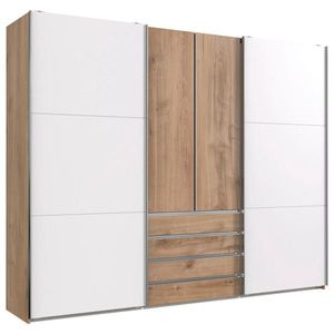 MID.YOU ŠAT. SKRIŇA S POSUV. DVERAMI, biela, farba duba, 300/236/65 cm vyobraziť