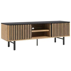 Landscape NÍZKA KOMODA, akácia, čierna, farba akácie, 160/55/45 cm vyobraziť