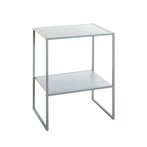 PRÍRUČNÝ STOLÍK, sivá vyobraziť