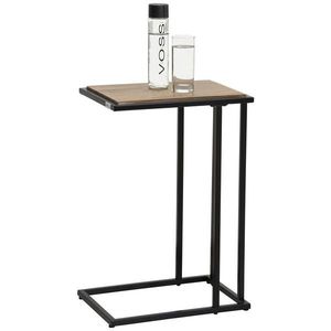 Carryhome PRÍRUČNÝ STOLÍK, čierna, farba duba vyobraziť