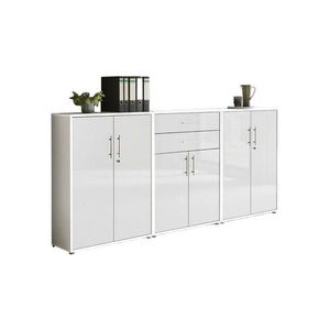 MID.YOU SKRINKA NA DOKUMENTY, biela, biela s vysokým leskom, 253, 2/113, 6/33 cm vyobraziť