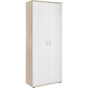 Xora SKRINKA NA TOPÁNKY, biela, farba duba, 69/176/35 cm vyobraziť