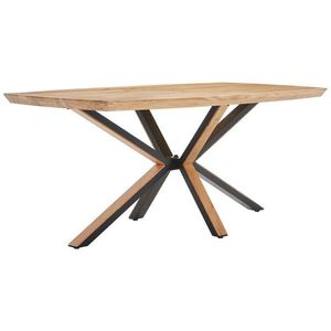 Livetastic JEDÁLENSKÝ STÔL, akácia, čierna, farba akácie, 180/100/76 cm vyobraziť