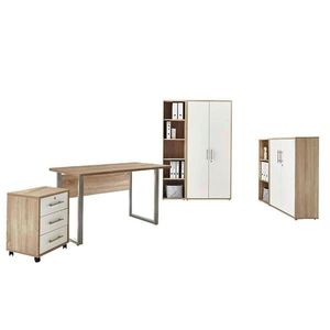 MID.YOU KANCELÁRIA, biela, dub sonoma, vyobraziť