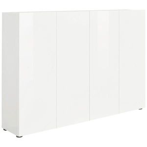 Xora SKRINKA NA TOPÁNKY, biela, 160/115/34 cm vyobraziť