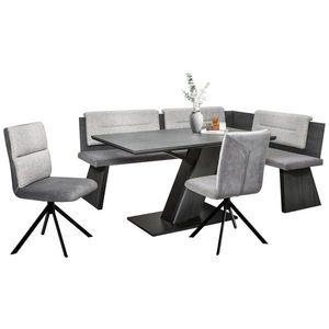 Cantus ROHOVÁ JEDÁLENSKÁ ZOSTAVA, sivá, čierna, svetlosivá vyobraziť