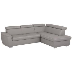 Celina Home SEDACIA SÚPRAVA, koža, textil, platinová vyobraziť