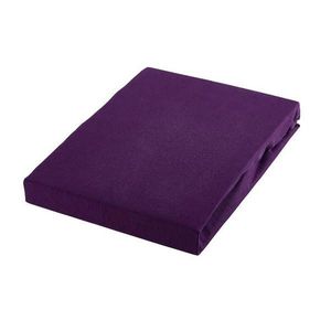 Novel NAPÍNACIA PLACHTA, džersej, černicová, 180-200/200-220 cm vyobraziť