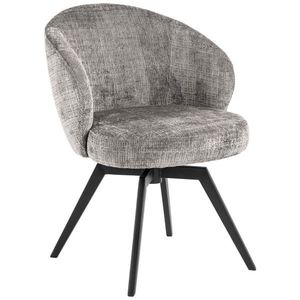 MID.YOU STOLIČKA S PODRÚČKAMI, štruktúra, sivá, čierna vyobraziť