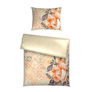 Esposa OBOJSTRANNÁ POSTEĽNÁ BIELIZEŇ, satén, krémová, 140/200 cm vyobraziť