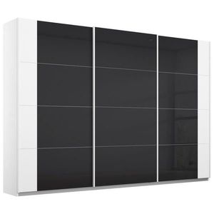 Rauch Möbel ŠAT. SKRIŇA S POSUV. DVERAMI, antracitová, biela, 271/210/62 cm vyobraziť