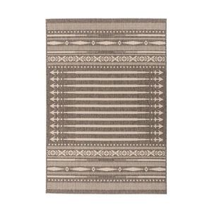 PLOCHO TKANÝ KOBEREC, 160/230 cm, hnedá, krémová vyobraziť