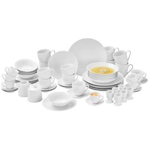 Novel KOMBINOVANÝ SERVIS 62-dielne, porcelán keramika vyobraziť