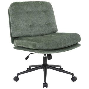 MID.YOU OTOČNÁ STOLIČKA, mikrovlákno, zelená vyobraziť