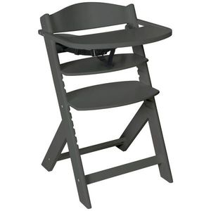 My Baby Lou DETSKÁ JEDÁLENSKÁ STOLIČKA, buk, tmavosivá vyobraziť