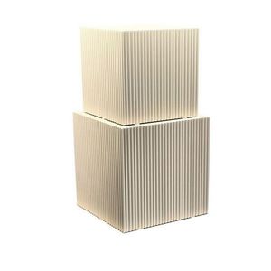 Xora SADA KONFERENČNÝCH STOLÍKOV, kašmírová, kompozitné drevo, 45/40/45/40/45/40 cm vyobraziť