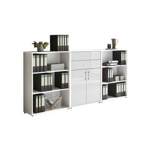 MID.YOU SKRINKA NA DOKUMENTY, biela, biela s vysokým leskom, 253, 2/113, 6/33 cm vyobraziť