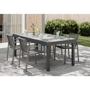 Ambia Garden ZÁHRADNÝ STÔL, kov, plast, 200/320/75/100 cm200/320/75/100 cm vyobraziť