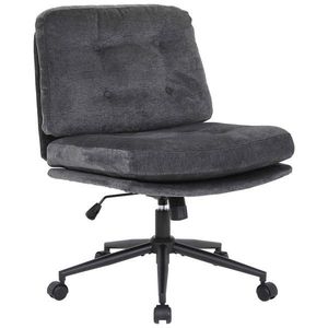 MID.YOU OTOČNÁ STOLIČKA, mikrovlákno, sivá vyobraziť