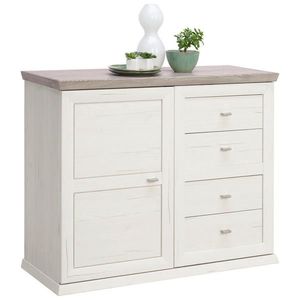 Hom`in KOMODA, sivá, biela, 107, 9/89, 5/43 cm vyobraziť