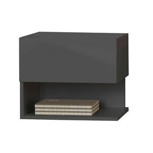 MID.YOU NOČNÁ SKRINKA, antracitová, 44/37/40 cm vyobraziť