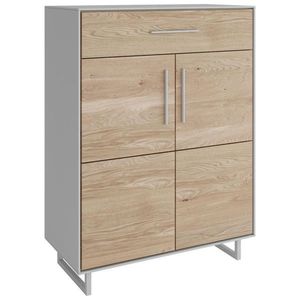 Livetastic SKRINKA NA TOPÁNKY, kašmírová, dub bianco, dub, 82/100/40 cm vyobraziť