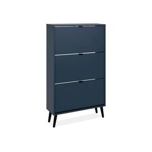 MID.YOU VÝKLOPNÁ SKRINKA NA TOPÁNKY, tmavomodrá, 70/125/24 cm vyobraziť