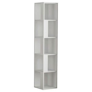 Livetastic ROHOVÝ REGÁL, biela, 32/159/32 cm vyobraziť