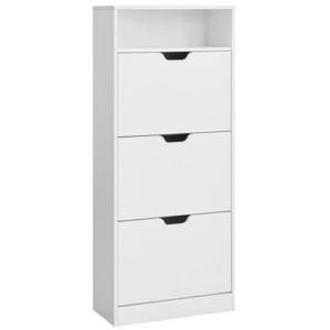 MID.YOU VÝKLOPNÁ SKRINKA NA TOPÁNKY, biela, 60/139/24 cm vyobraziť