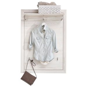 Hom`in VEŠIAKOVÝ PANEL, biela, 82/115/30 cm vyobraziť