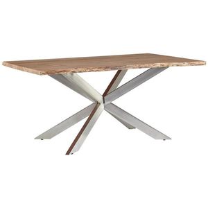 MID.YOU JEDÁLENSKÝ STÔL, akácia, prírodná farba, 160/100/76 cm vyobraziť