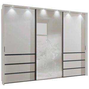 Novel ŠAT. SKRIŇA S POSUV. DVERAMI, šampanská, 300/236/67 cm vyobraziť