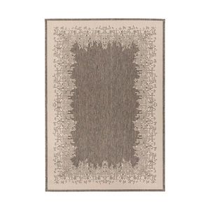 PLOCHO TKANÝ KOBEREC, 160/230 cm, hnedá, krémová vyobraziť