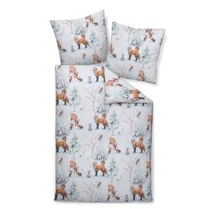 Janine POSTEĽNÁ BIELIZEŇ, makosatén, viacfarebná, 140/200 cm vyobraziť